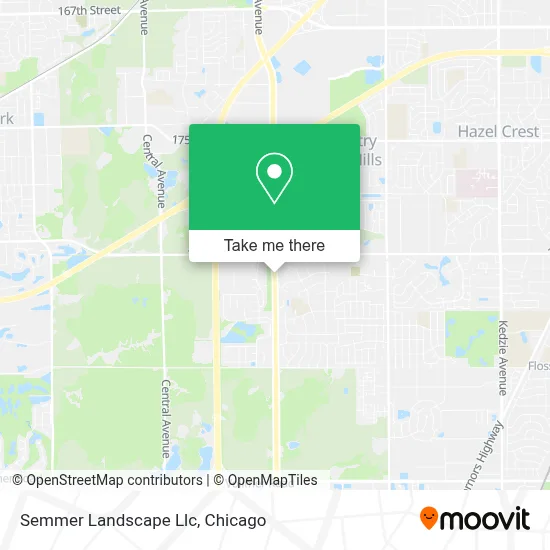 Semmer Landscape Llc map
