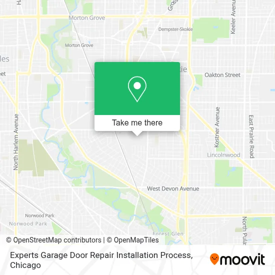 Experts Garage Door Repair Installation Process map