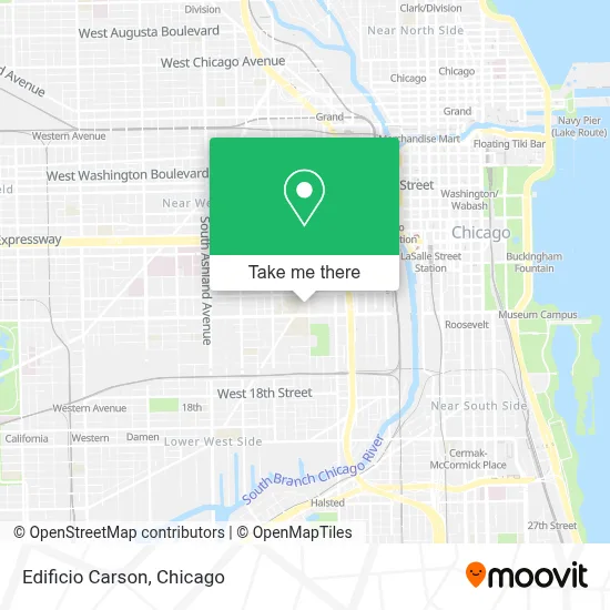 Edificio Carson map