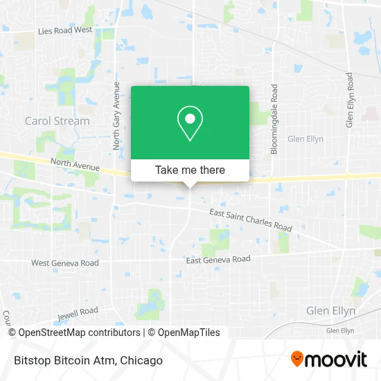 Bitstop Bitcoin Atm map