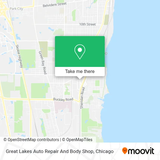 Great Lakes Auto Repair And Body Shop map
