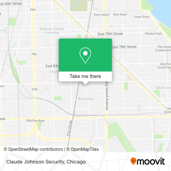 Claude Johnson Security map