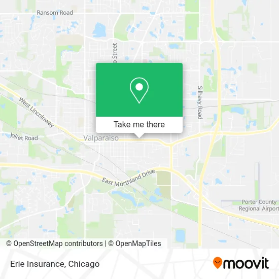 Erie Insurance map