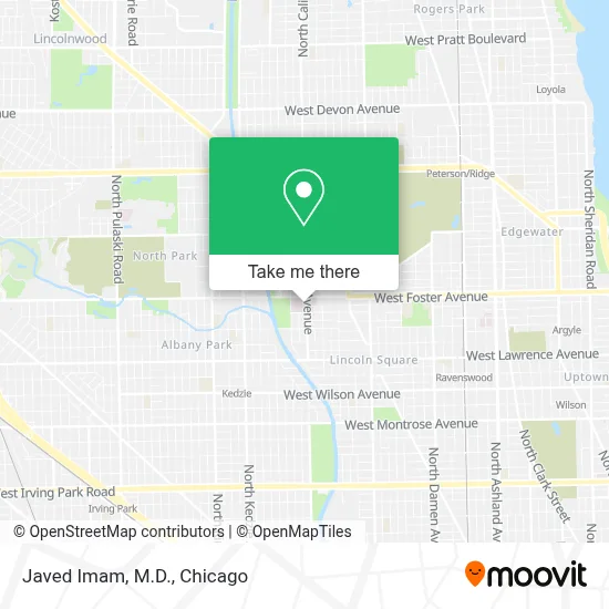 Javed Imam, M.D. map