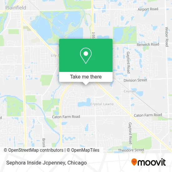 Sephora Inside Jcpenney map