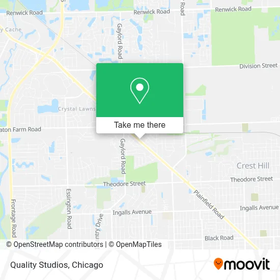 Quality Studios map