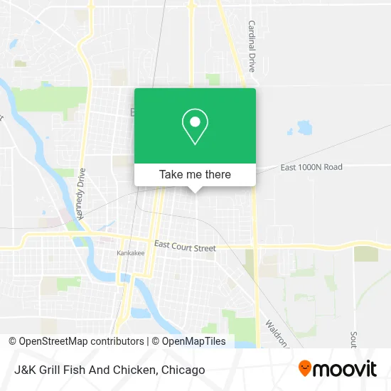 J&K Grill Fish And Chicken map