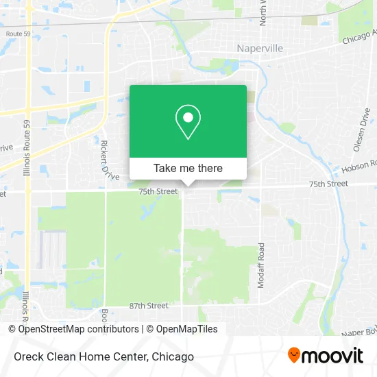 Oreck Clean Home Center map