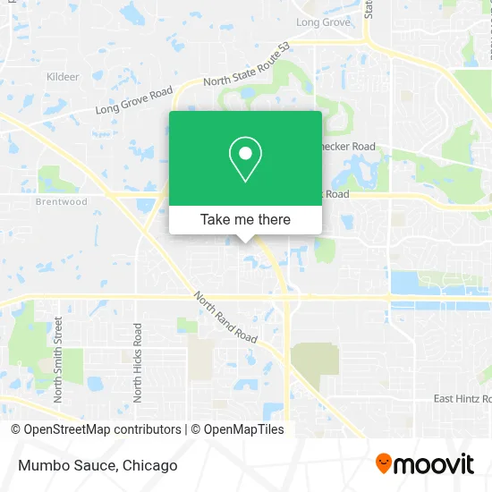 Mumbo Sauce map