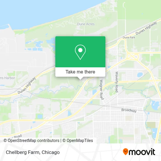 Chellberg Farm map