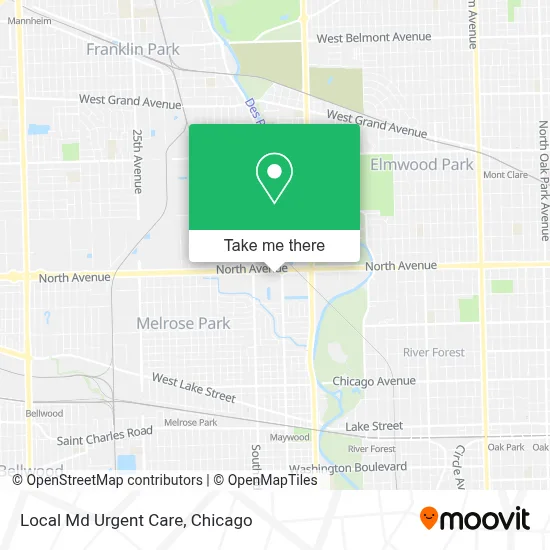 Local Md Urgent Care map