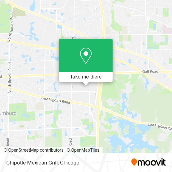 Chipotle Mexican Grill map