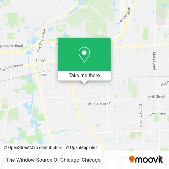 The Window Source Of Chicago map