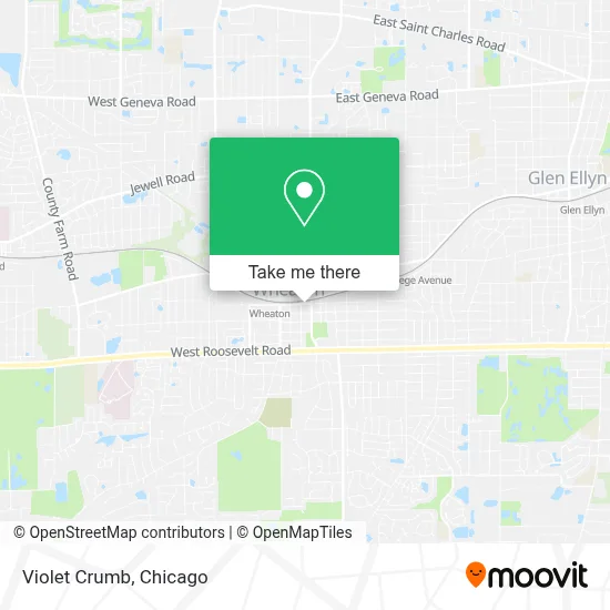 Violet Crumb map