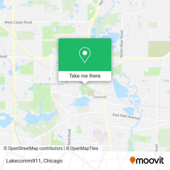Lakecomm911 map