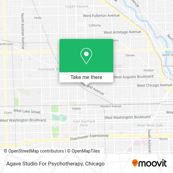 Agave Studio For Psychotherapy map