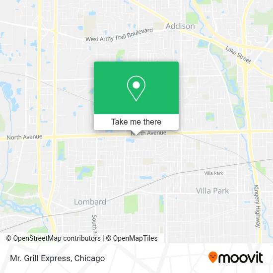 Mr. Grill Express map