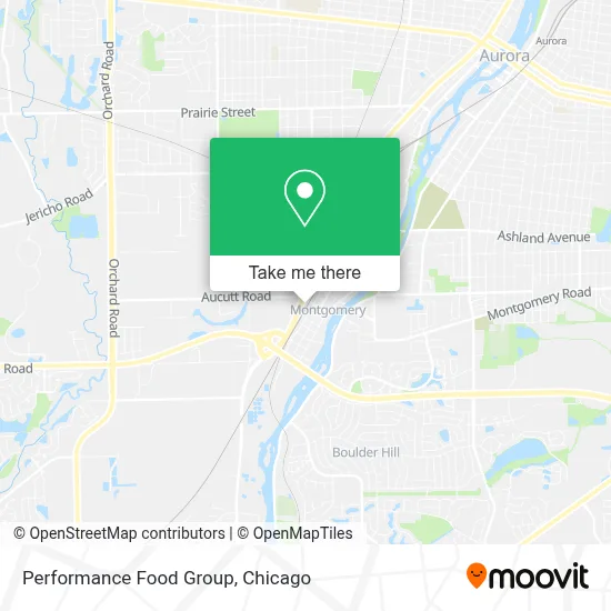 Performance Food Group map