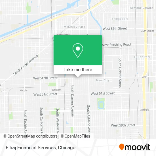 Elhaj Financial Services map
