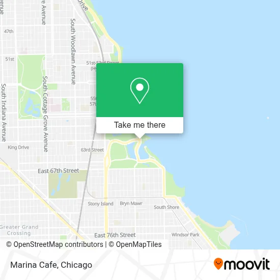 Marina Cafe map