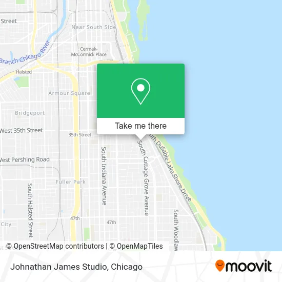 Johnathan James Studio map