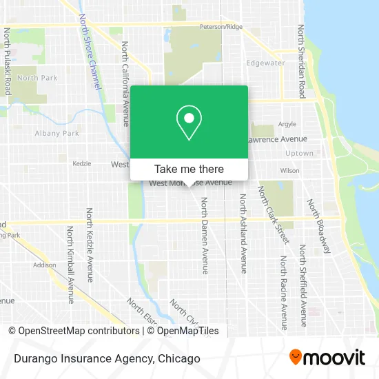 Durango Insurance Agency map