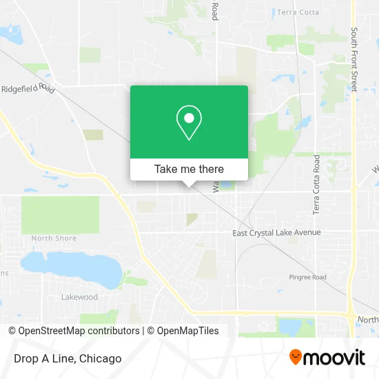 Drop A Line map