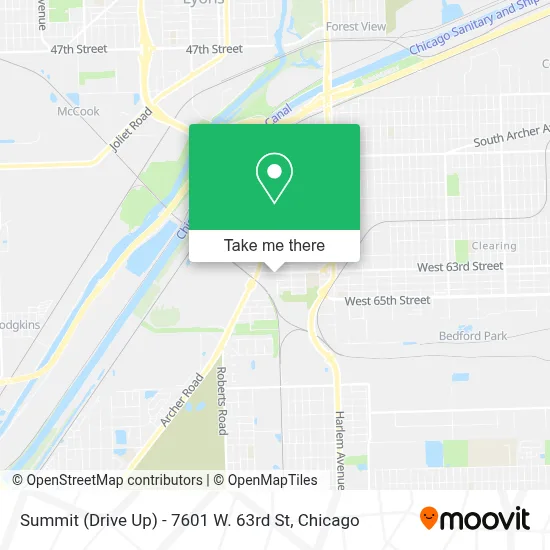 Summit (Drive Up)  - 7601 W. 63rd St map