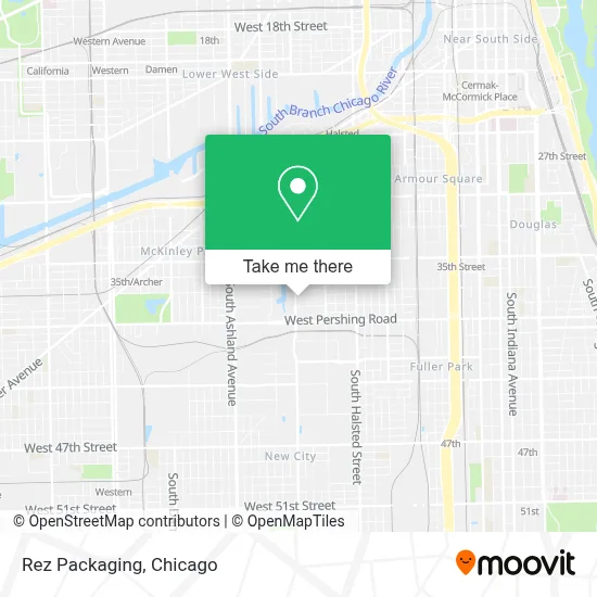 Rez Packaging map