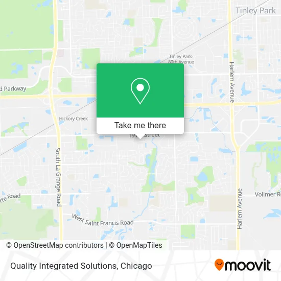Quality Integrated Solutions map