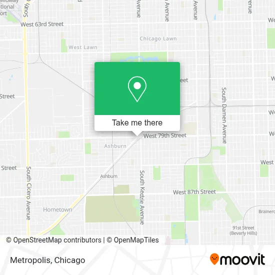 Metropolis map