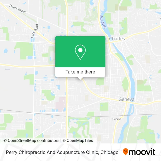Perry Chiropractic And Acupuncture Clinic map
