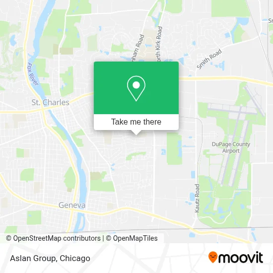 Aslan Group map