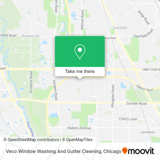 Veco Window Washing And Gutter Cleaning map