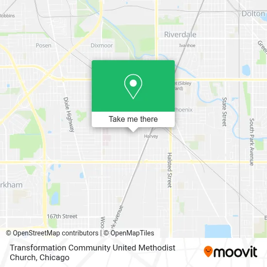 Transformation Community United Methodist Church map