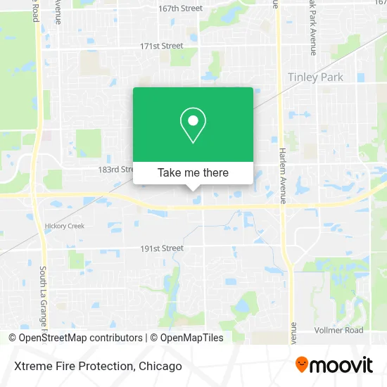 Xtreme Fire Protection map
