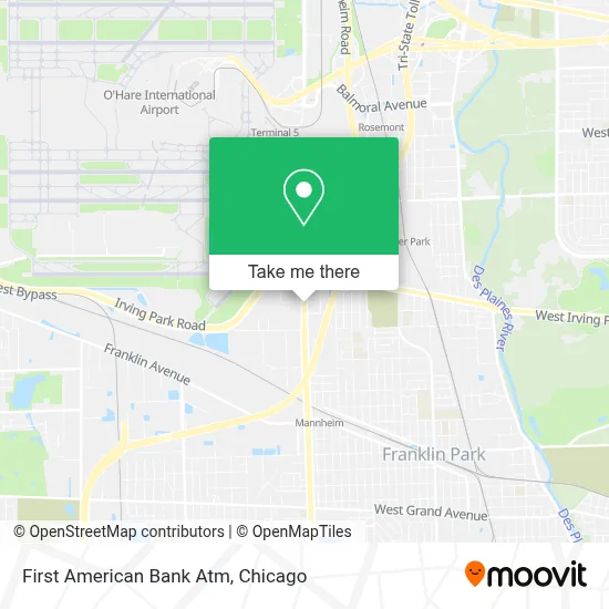 First American Bank Atm map