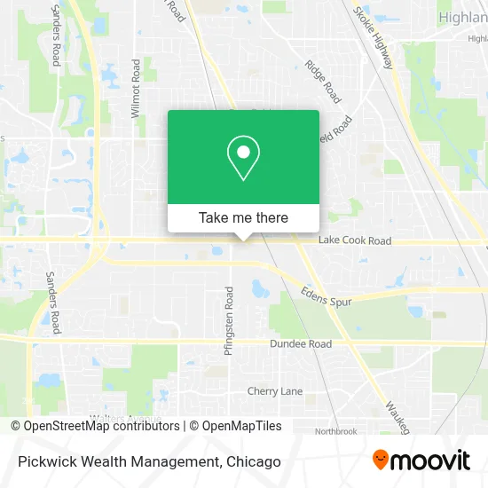 Pickwick Wealth Management map