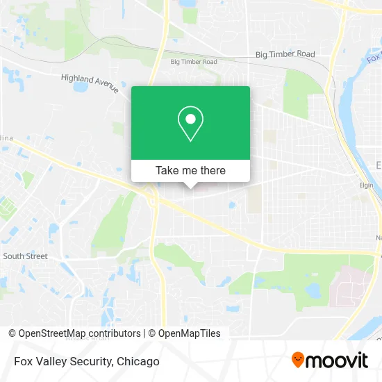 Fox Valley Security map