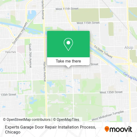Experts Garage Door Repair Installation Process map