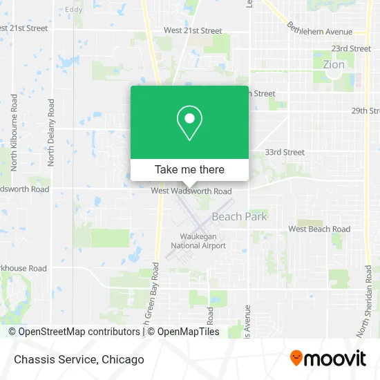 Chassis Service map