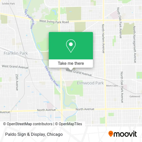 Paldo Sign & Display map