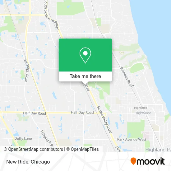 New Ride map