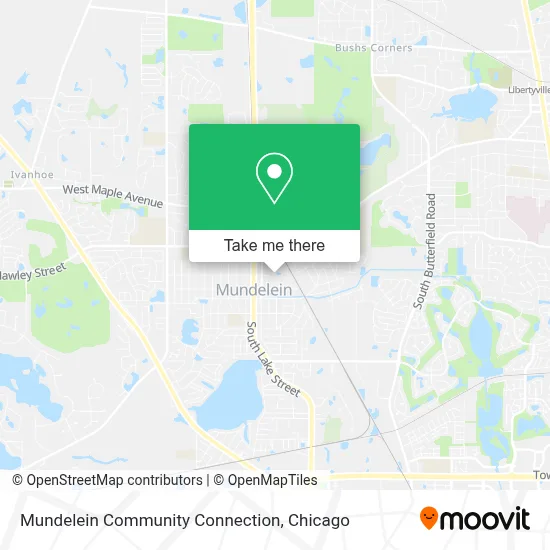 Mundelein Community Connection map