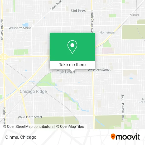 Olhms map