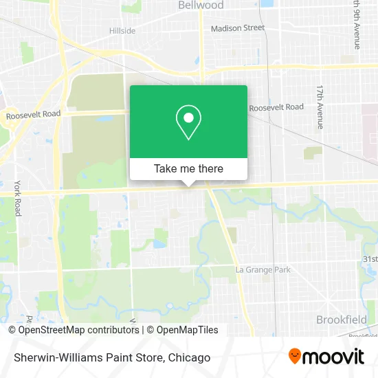 Sherwin-Williams Paint Store map