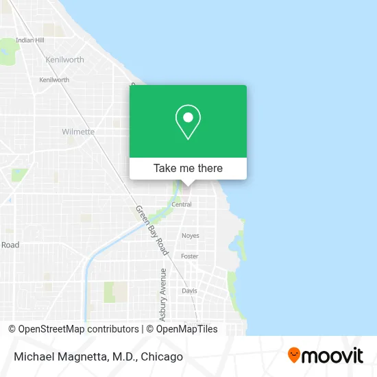 Michael Magnetta, M.D. map