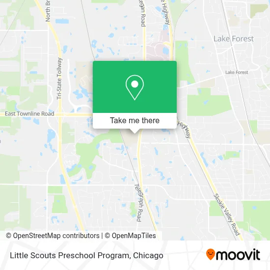 Little Scouts Preschool Program map