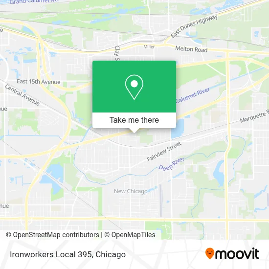 Ironworkers Local 395 map