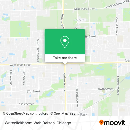 Writeclickboom Web Deisgn map